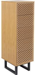 Woodman Mintás tölgy komód Woodman Camden nyírfa alappal 123 cm (254473811112)