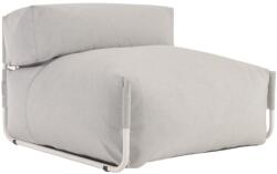 Kave Home Világosszürke szövet kerti modul háttámlával Kave Home Négyzet 101 x 101 cm (LF-S803_10_RS03)