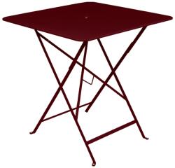 Fermob Cseresznyepiros fém összecsukható asztal Fermob Bisztró 71 x 71 cm (FB-0244-B9)