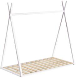 Kave Home Fehér bükk gyerekágy Kave Home Maralis 70 x 140 cm (LF-AA7111M05)