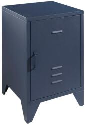 VIPACK Kék fém éjjeliszekrény Vipack Bronxx 40 x 40 cm (BRNA1107)