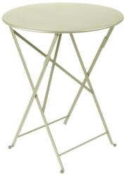 Fermob Világos zöld fém összecsukható asztal Fermob Bistro Ø 60 cm (FB-0245-65)
