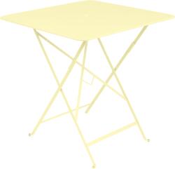 Fermob Citromsárga fém összecsukható asztal Fermob Bisztró 71 x 71 cm (FB-0244-A6)