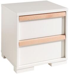 VIPACK Fehér éjjeliszekrény Vipack London 48, 1 x 40 cm (LDNA2214)