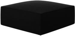 MICADONI Fekete bársony lábtartó MICADONI Ruby 93 x 93 cm (MICPOUF44F1RUBY8)