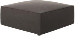 MICADONI Sötétszürke bársony lábtartó MICADONI Ruby 93 x 93 cm (MICPOUF44F1RUBY7)