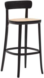 Kave Home Fekete kőris bárszék Kave Home Romane 75 cm (LF-CC6902FN01)