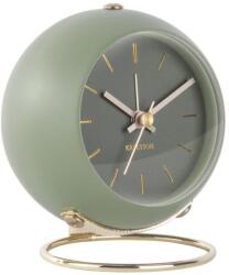 Present Time Zöld és arany kerek fém ébresztőóra Belene S (KA5833GR)