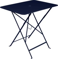 Fermob Sötétkék fém összecsukható asztal Fermob Bisztró 57 x 77 cm (FB-0243-92)
