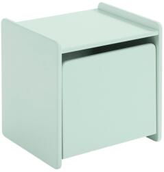 VIPACK Menta zöld lakkozott gyerek éjjeliszekrény Vipack Kiddy 40 x 36 cm (KINA1293)