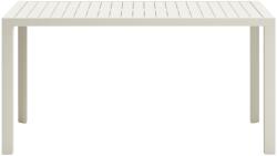 Kave Home Fehér fém kerti étkezőasztal Kave Home Culip 150 x 77 cm (LF-J0100039NN05)
