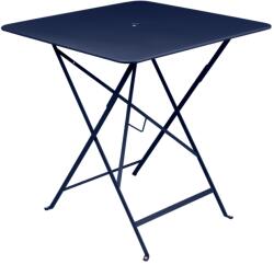 Fermob Sötétkék fém összecsukható asztal Fermob Bisztró 71 x 71 cm (FB-0244-92)