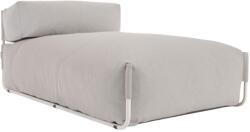 Kave Home Világosszürke szövet kerti modul Kave Home Négyzet 101 x 165 cm (LF-S803_40_RS03)