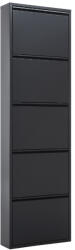 Kave Home Grafitszürke fém cipőtartó Kave Home 169 cm-től (LF-AA4025R02)
