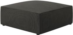MICADONI Sötétszürke kordbársony lábtartó MICADONI Ruby 93 x 93 cm (MIC_POUF_100_F1_RUBY7)
