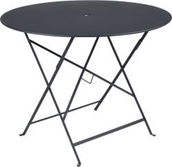Fermob Antracit fém összecsukható asztal Fermob Bistro Ø 96 cm (FB-0235-47)
