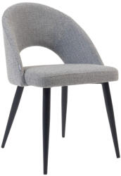 Kave Home Világosszürke szövet étkezőszék Kave Home Mael (LF-CC2211MN14)