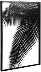 Kave Home Fekete fém fali dekoráció Kave Home Dimpia 74 x 100 cm (LF-AA4821R01)