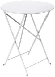 Fermob Fehér fém összecsukható asztal Fermob Bistro Ø 60 cm (FB-0245-01)