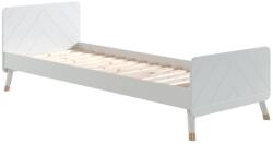 VIPACK Fehér lakkozott ágy Vipack Billy 90 x 200 cm (BIBE9014)