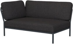 HOUE Sötétszürke szövet sarokmodul HOUE Level 140 x 95 cm, bal (12202-5751)