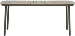 Kave Home Sötétzöld fém kerti étkezőasztal Kave Home Joncols 180 x 90 cm (LF-J0800007NN19)