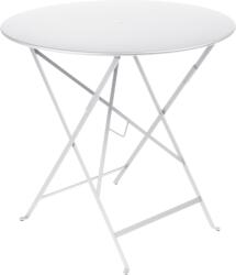 Fermob Fehér fém összecsukható asztal Fermob Bistro Ø 77 cm (FB-0233-01)