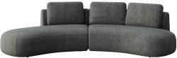 Devichy Antracitszürke szövet sarokkanapé Devichy Bonnie 314 cm, bal (DEVICHY-BONNIE-149A-4L)