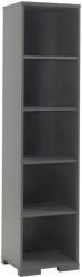 VIPACK Szürke könyvespolc Vipack London 195, 2 x 45, 5 cm (LDBI1480)