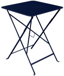 Fermob Sötétkék fém összecsukható asztal Fermob Bisztró 57 x 57 cm (FB-6042-92)