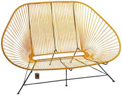 Acapulco Sárga fém kanapé Acapulco 162 cm (ACA/2S/SY1)