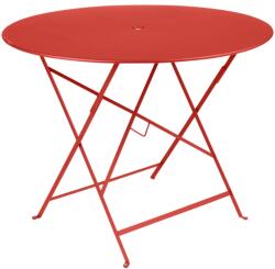 Fermob Narancssárga fém összecsukható asztal Fermob Bistro Ø 96 cm (FB-0235-45)