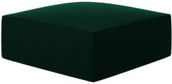 MICADONI Zöld bársony lábtartó MICADONI Ruby 93 x 93 cm (MICPOUF44F1RUBY3)