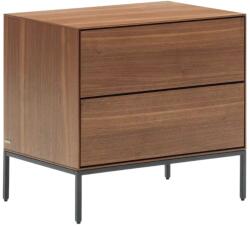 Kave Home Diófa éjjeliszekrény Kave Home Vedrana 60 x 40 cm (LF-N1200005MM41)