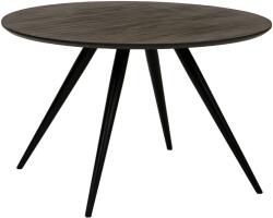 DAN-FORM Barna szürke fa kerek étkezőasztal DAN-FORM Eclipse 120 cm (400801700-400801750)