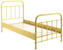 VIPACK Sárga fémágy Vipack New York 90 x 200 cm (NYBE9021)