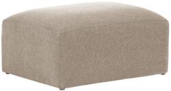 Kave Home Bézs szövet puff Kave Home Blok 90 x 70 cm (LF-S576GR39)