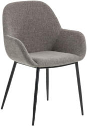 Kave Home Világosszürke szövet étkezőszék Kave Home Konna (LF-CC0934PK03)