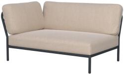 HOUE Világosszürke szövet sarokmodul HOUE Level 140 x 95 cm, bal (12202-9251)