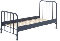 VIPACK Matt sötétkék fémágy Vipack Bronxx 90 x 200 cm (BRBE9007)