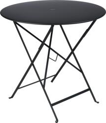 Fermob Fekete fém összecsukható asztal Fermob Bistro Ø 77 cm (FB-0233-42)