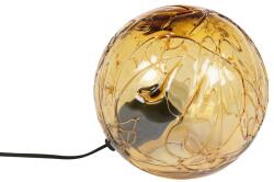 Dutchbone Borostyánsárga üveg asztali lámpa DUTCHBONE LUNE 25 cm (5200112)