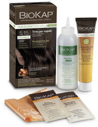 BioKap Nutricolor Rapid Tartós hajfesték Nr 5.15 Ash Chestnut 135ml