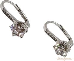 ÉkszerM Fehérarany Hagyományos Kapcsos Fülbevaló AU 83121