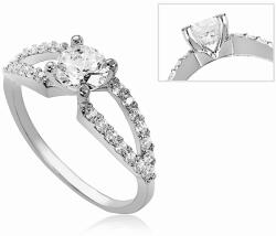 ÉkszerM Fehérarany Gyűrű (méret: 56) AU 79778