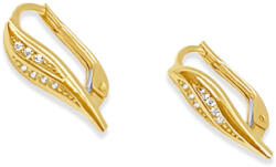 ÉkszerM Arany Hagyományos Kapcsos Fülbevaló AU 75091