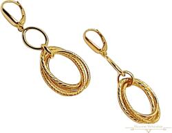 ÉkszerM Arany Lógós Fülbevaló AU 80293