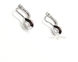 ÉkszerM Fehérarany Francia Kapcsos Fülbevaló AU 70580