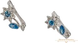 ÉkszerM Fehérarany Gyermek Fülbevaló AU 84517