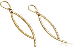ÉkszerM Arany Lógós Fülbevaló AU 85437